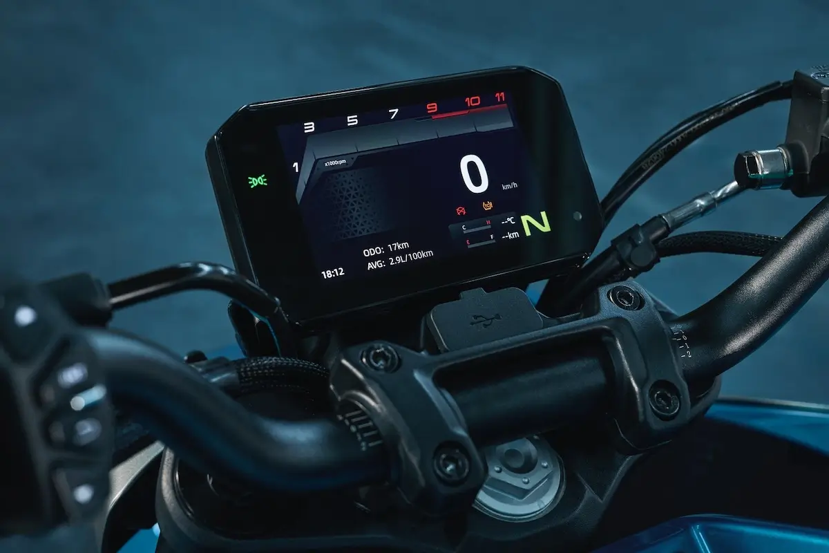 CFMOTO 125NK TFT instrument cluster