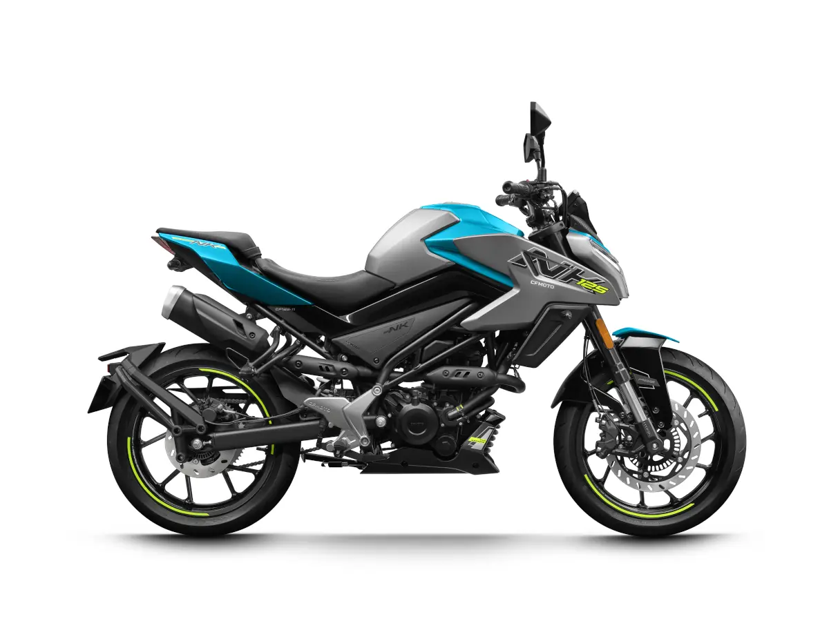 CFMOTO 125NK Zephyr Blue right profile