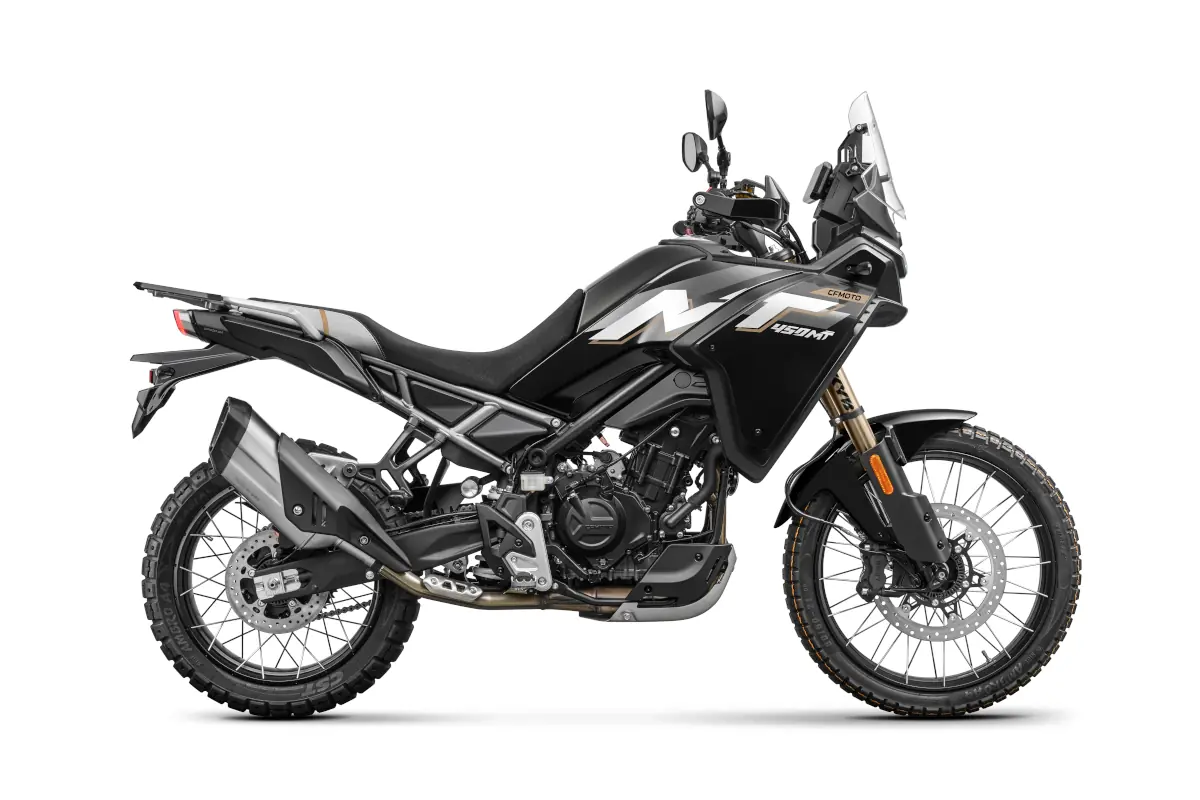 CFMOTO 450MT Nebula Black right profile