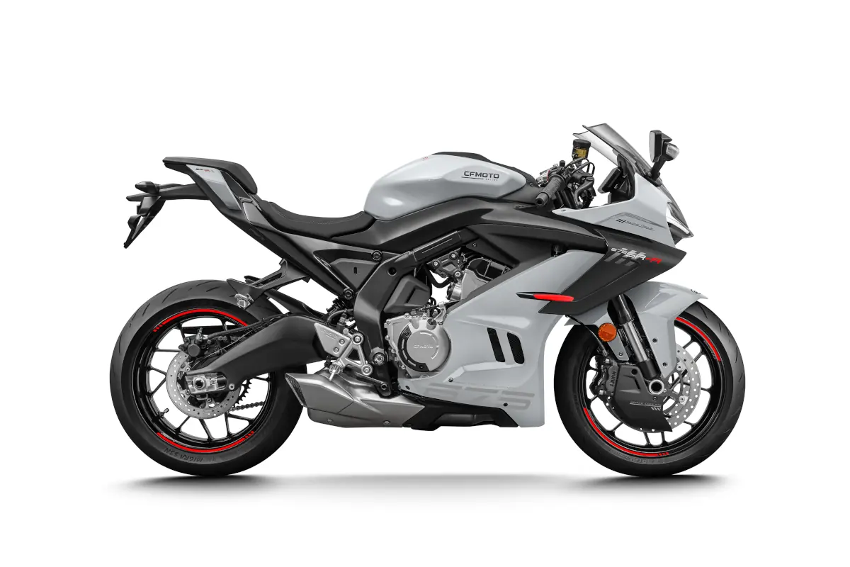 CFMOTO 675SR-R Aerolite Grey right profile