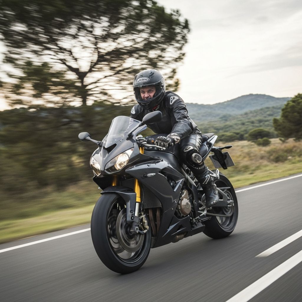 CF Moto sport riding